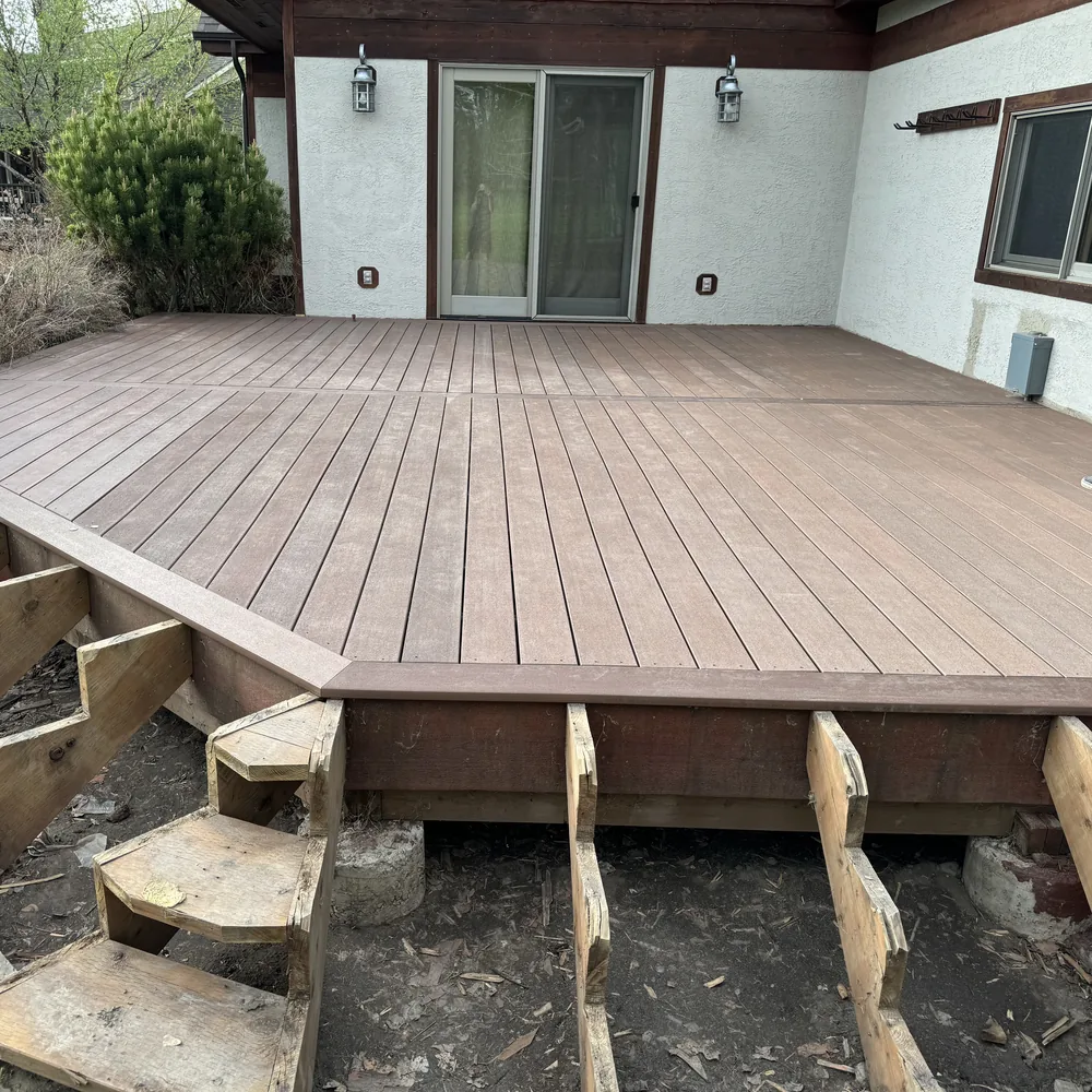 dobrowski-built-deck-building in bozeman
