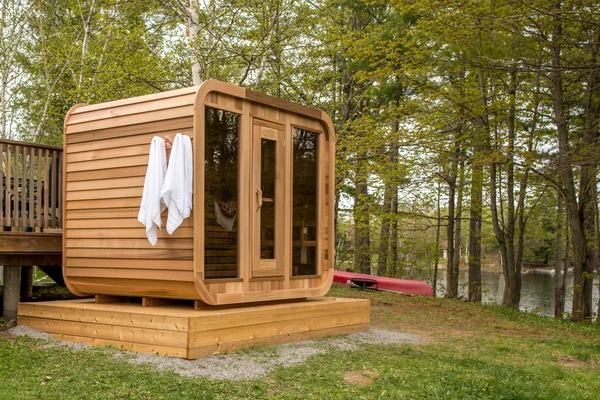 outdoor sauna built in bozeman